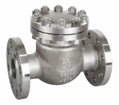 4 ιντσών CF8 WCB Carbon Steel Flange Swing Check Valve Πλήρες πιστοποιητικό και εγχειρίδιο