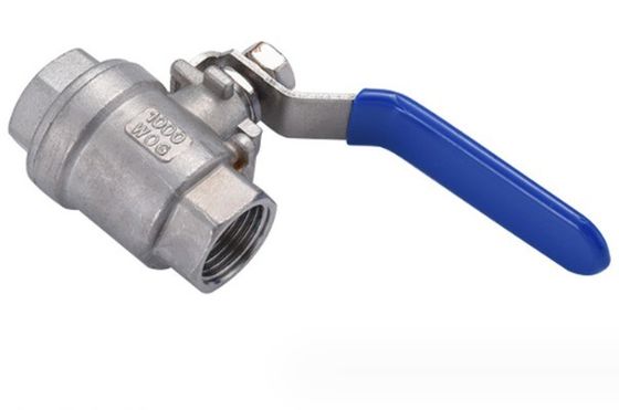 Υδραυλική 1 ίντσες PTFE σφραγίδα πλήρης τρύπα πλαστική ανοξείδωτου χάλυβα βαλβίδα μπάλα νερού