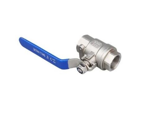 Υδραυλική 1 ίντσες PTFE σφραγίδα πλήρης τρύπα πλαστική ανοξείδωτου χάλυβα βαλβίδα μπάλα νερού