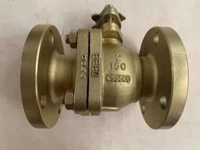 150 ASME B16.5 Wcb Φυτοάνθρακας CF8 CF8m Χάλκινος Ατσάλι Ατσάλι Φλωτό Βαλβίδα Σφαίρας