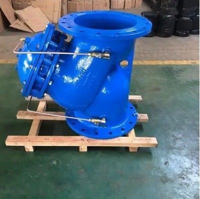 Ανθεκτικό χυτοσίδηρο ANSI 150LB JIS 10K pn16 WCB Υδραυλικό διάφραγμα νερού Πολυλειτουργική βαλβίδα ελέγχου αντλίας