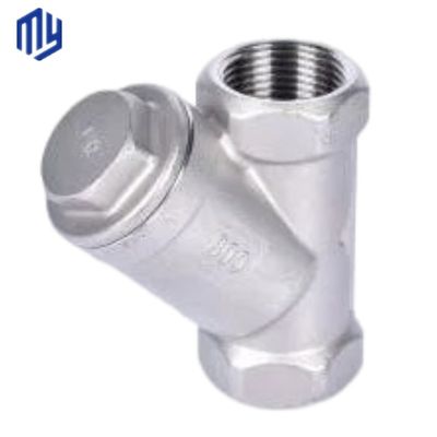 Πρωτοβάθμια βαλβίδες και εξαρτήματα WCB Y Strainer σε ανοξείδωτο χάλυβα με χειροκίνητη λειτουργία