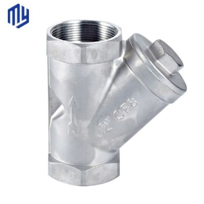 Πρωτοβάθμια βαλβίδες και εξαρτήματα WCB Y Strainer σε ανοξείδωτο χάλυβα με χειροκίνητη λειτουργία