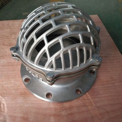 DN150 PN16 GGG50 Δυνατή βαλβίδα ποδιού από σίδηρο με στεγνωτήρα από ανοξείδωτο χάλυβα για αντλία αερίου